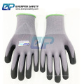 Top Quality 15G Nylon + Spandex Liner Micro-Foam Nitrile Grip Gloves
